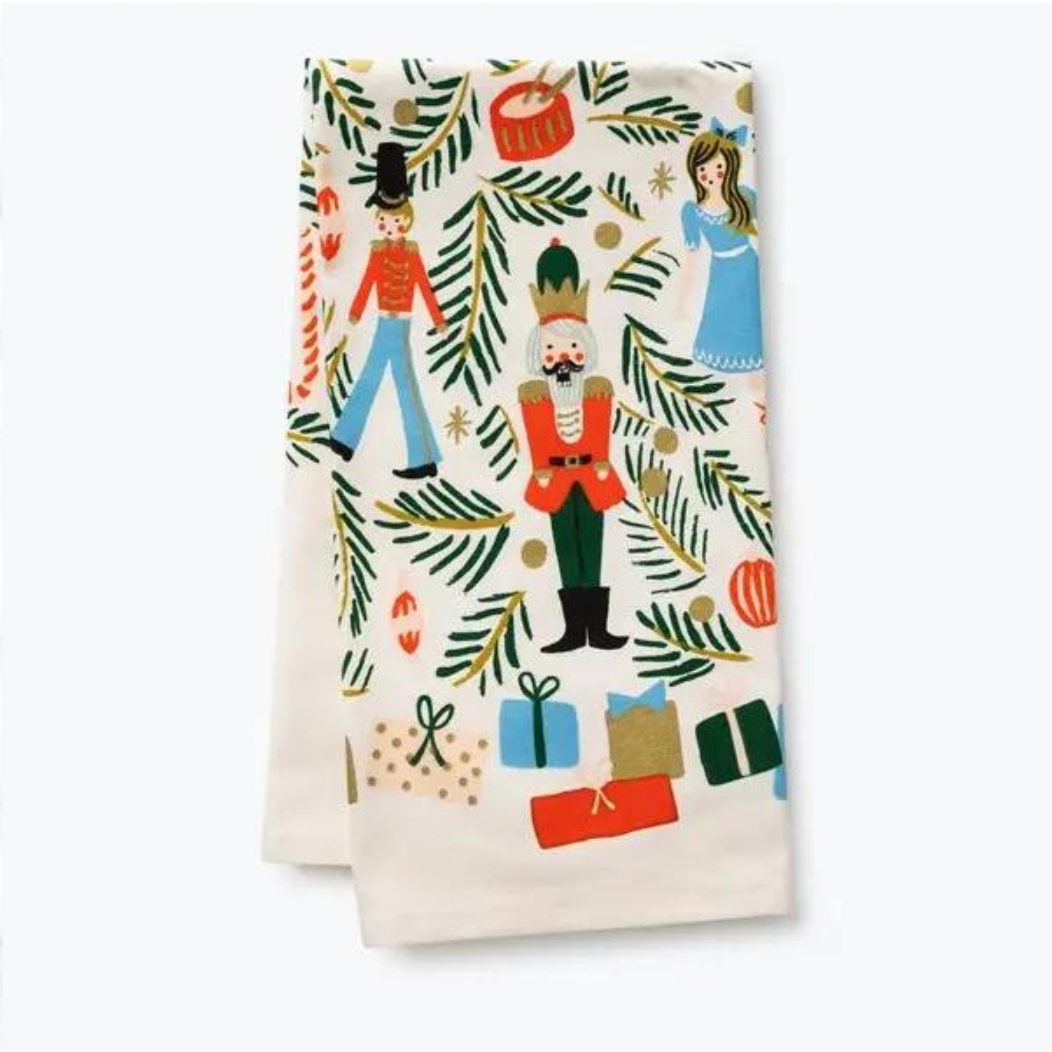 Nutcracker Christmas Tree Tea Towel