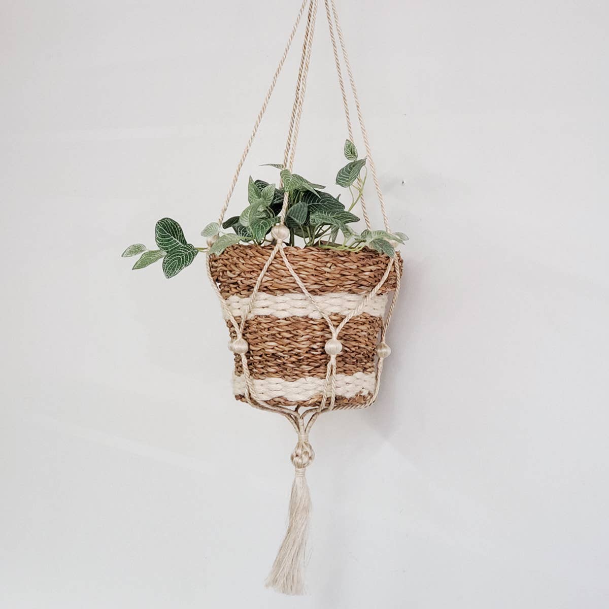 Handwoven Wicker Savar Nesting Plant Basket - Set of 3