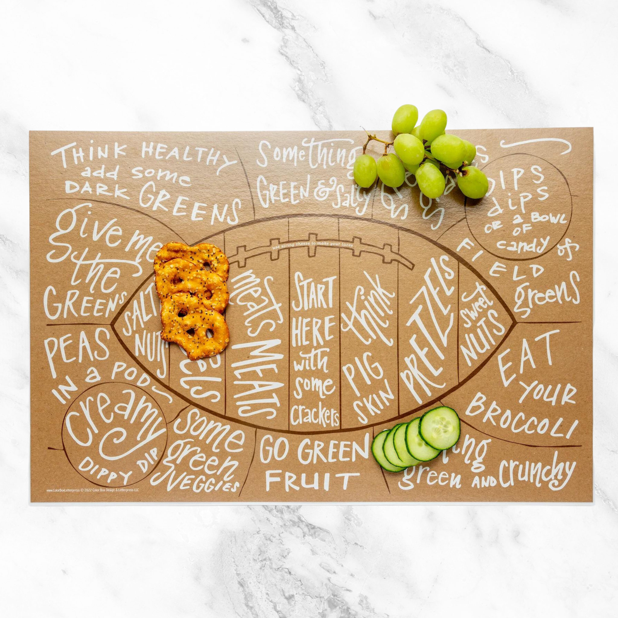 Charcuterie Cheat Sheet | Football