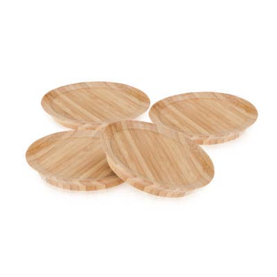 Topper Bamboo Appetizer Glass Toppers