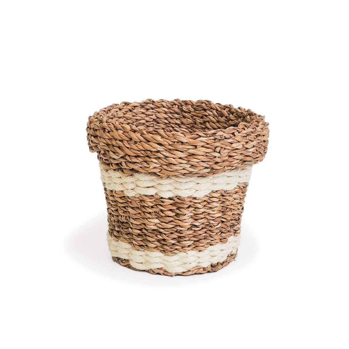 Handwoven Wicker Savar Nesting Plant Basket - Set of 3