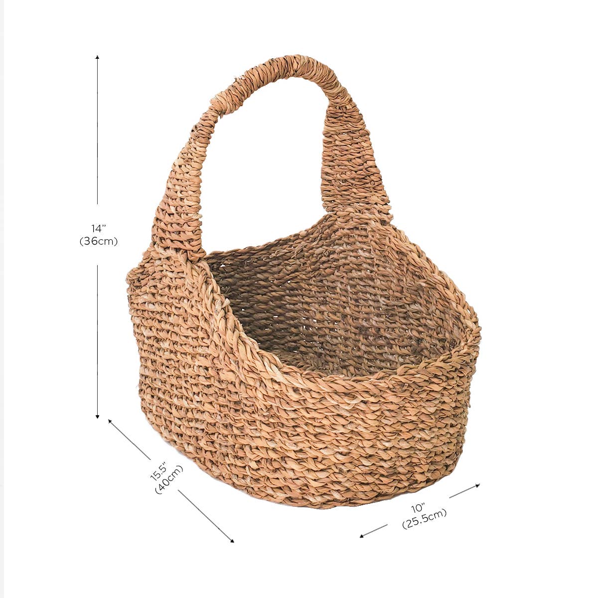 Handwoven Wicker Storage Basket l Savar Picnic Basket