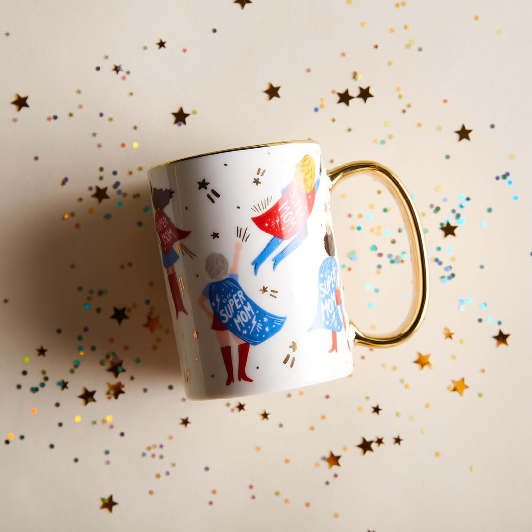 Super Mom Porcelain Mug