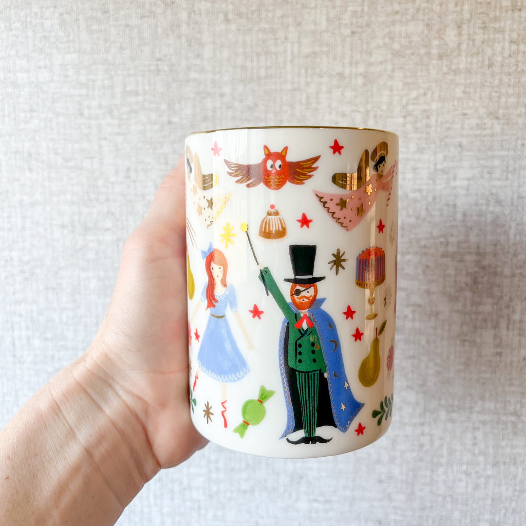 Nutcracker Porcelain Mug