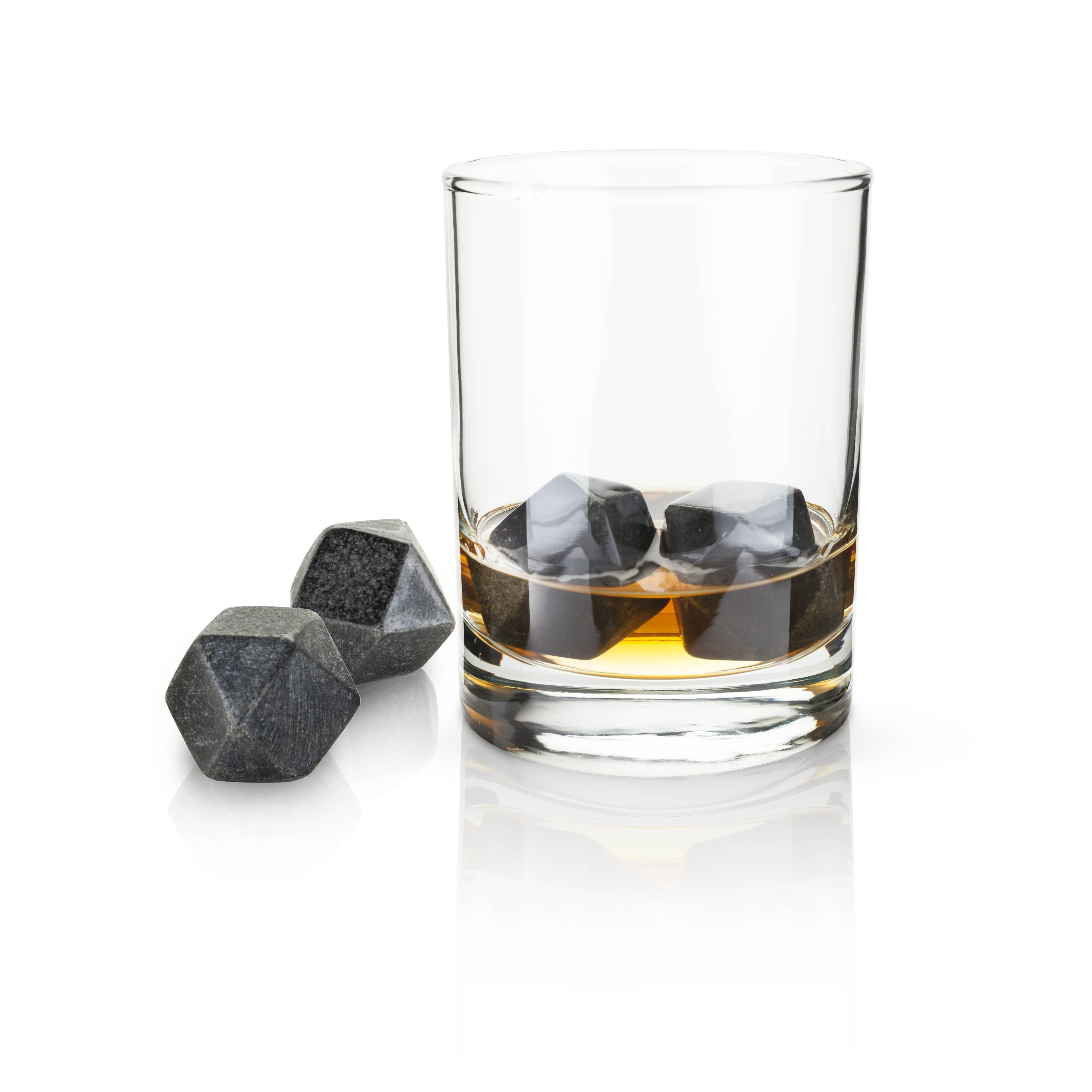 Glacier Rocks® - Hexagonal Ice Cubes (Set of 4)